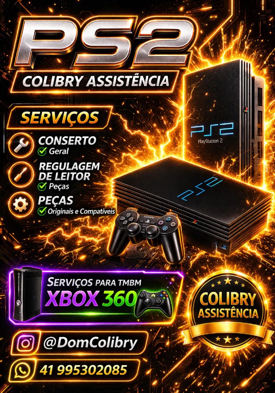 Ps2 Peças e Conserto 