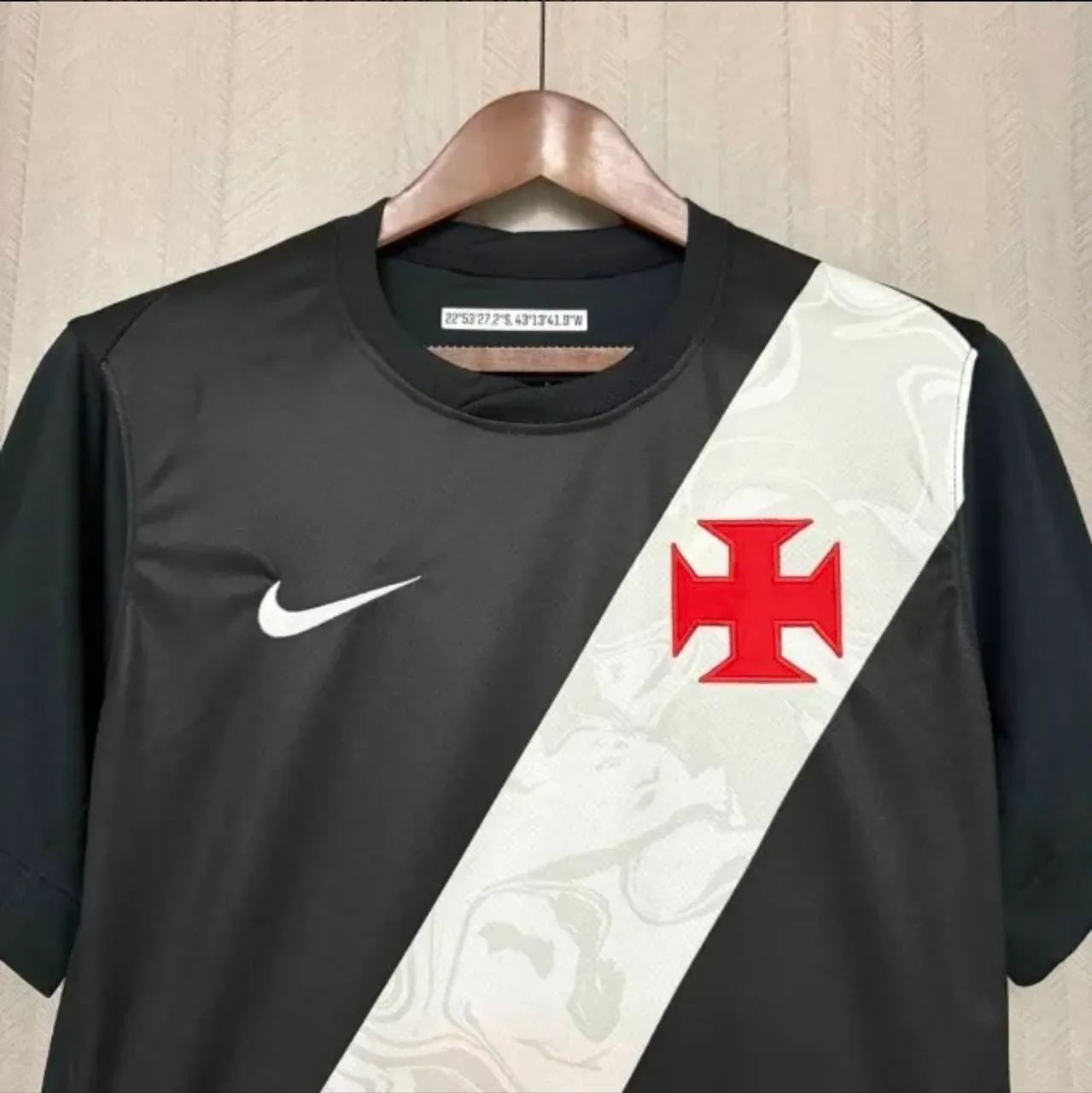 Camisa Vasco 2026 - Preta - Foto 4