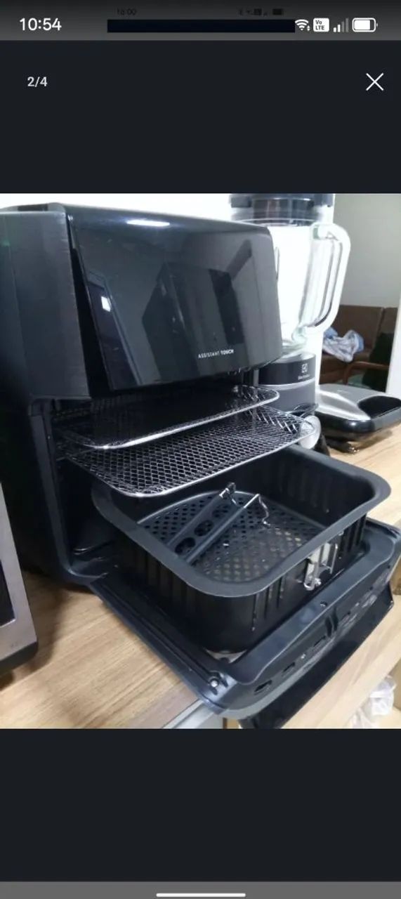 Air Fryer Oven Electrolux por Rita Lobo 12L Digital Grafite Experience 1700W (EAF85) - Foto 3