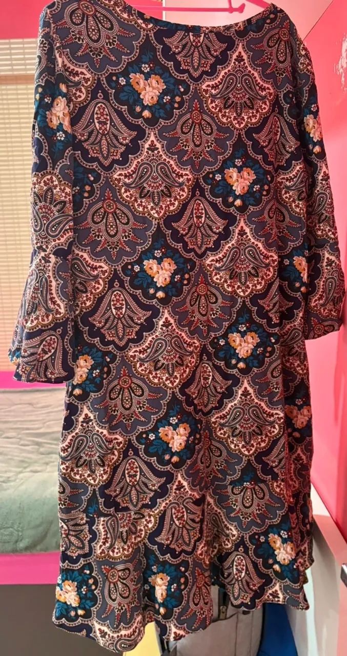 Vestido estampado Veneta - Foto 2