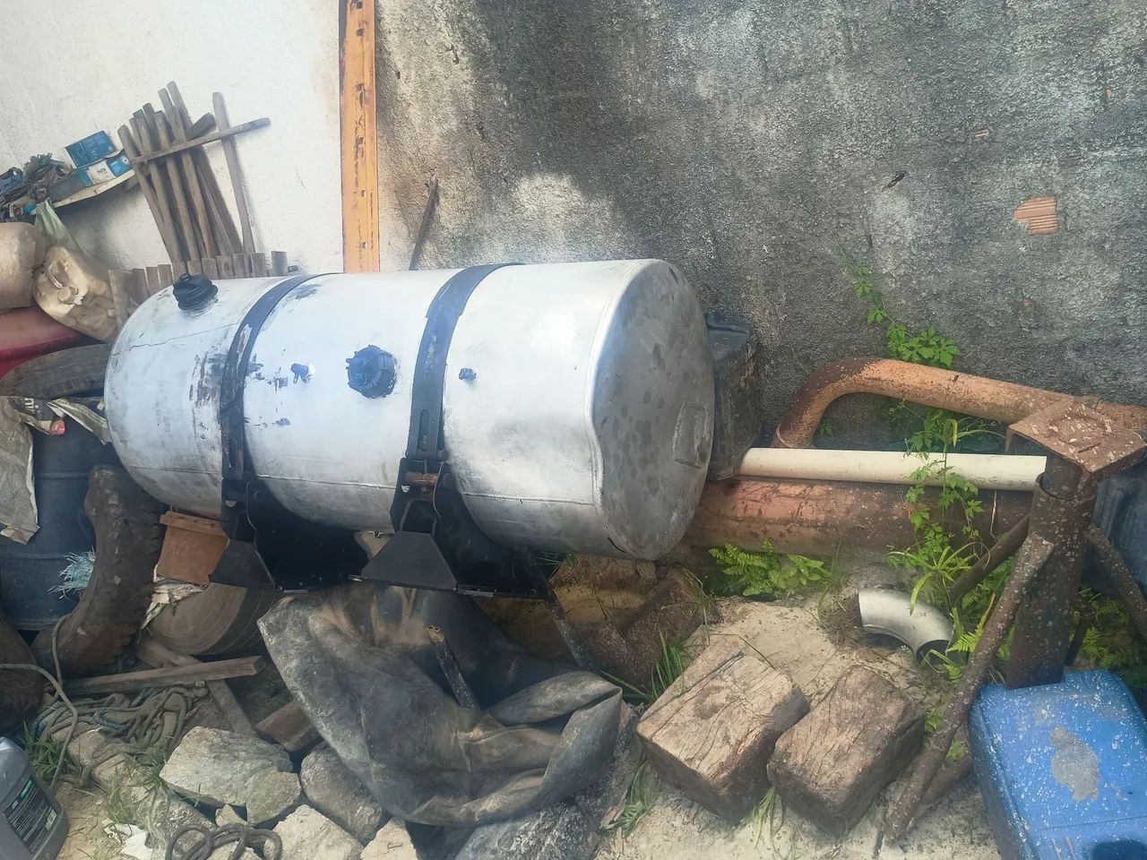 Tanque de alumínio e quinta roda  - Foto 3