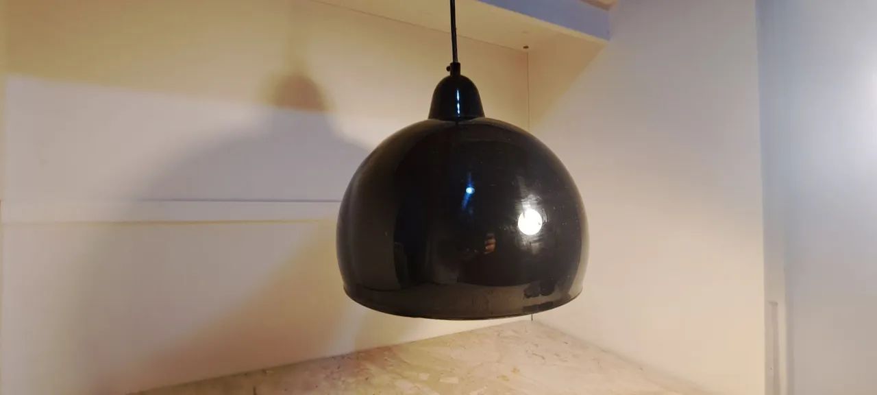 2 Luminárias de Cristal meia Lua - Foto 2