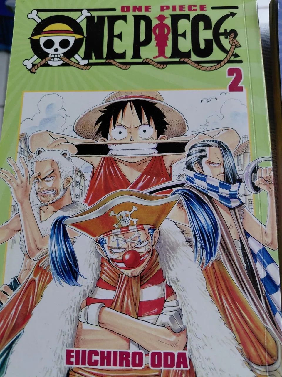 Livros One Piece volume 2 4 e 10