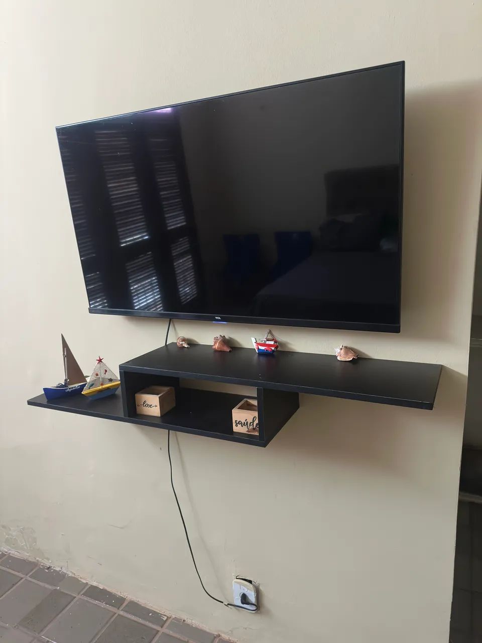 Rack pra tv suspenso  - Foto 2