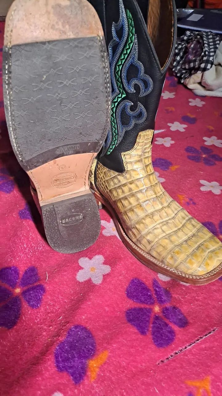 Bota jacomo jacaré. - Foto 2