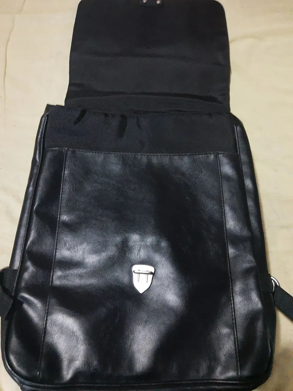 Mochila Sestini de couro  - Foto 3