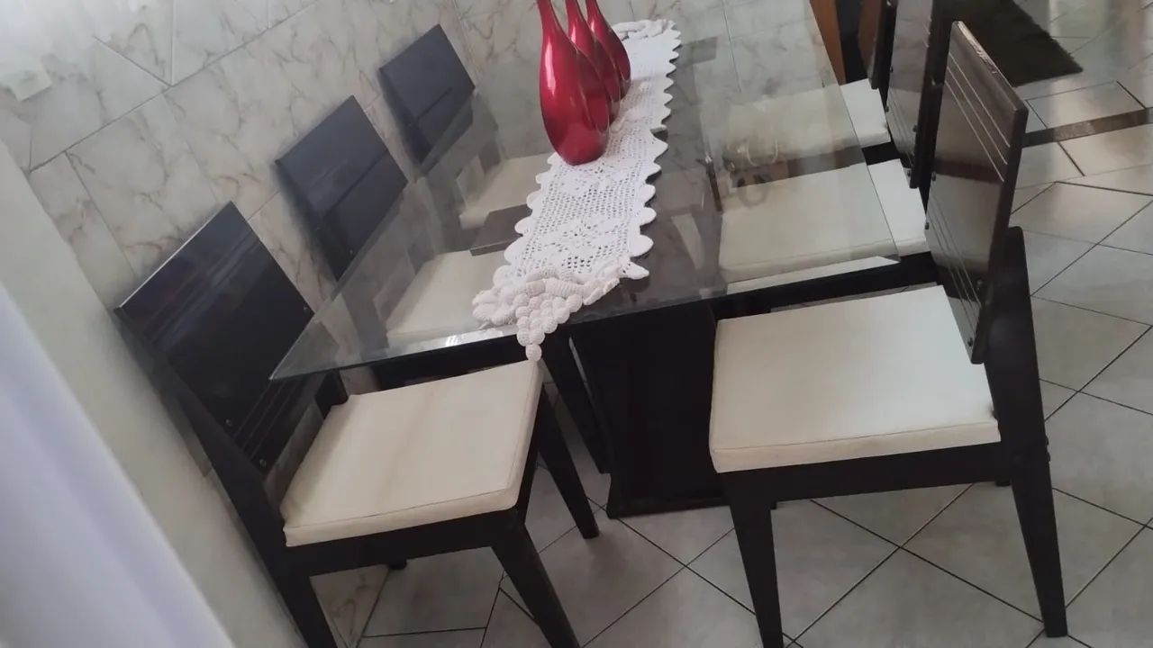 Mesa de jantar 6 lugares
