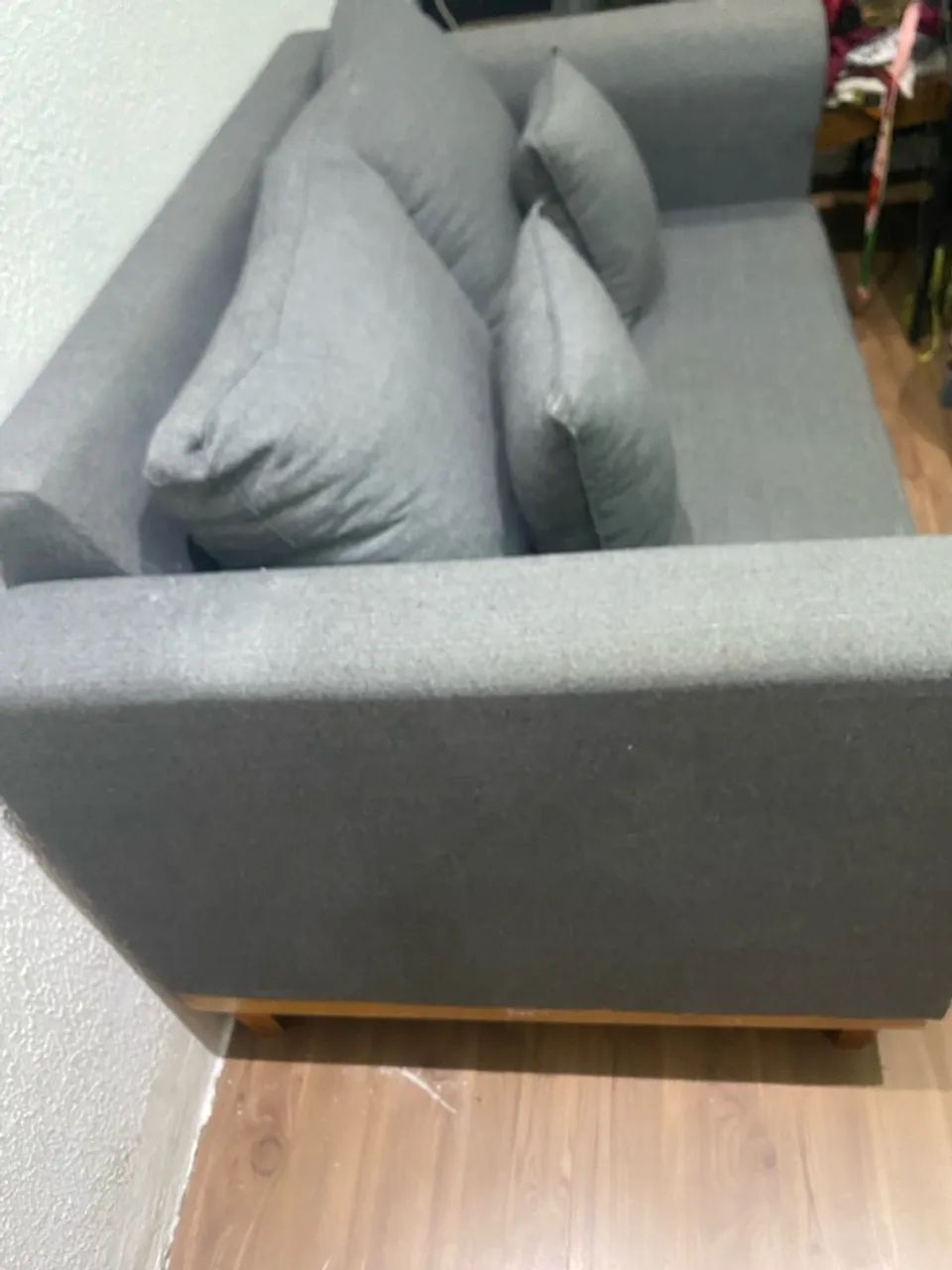 Sofá 2 lugares de linho