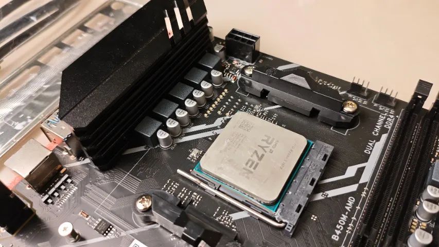 Ryzen 5 1600 + Placa mãe B450m  - Foto 3