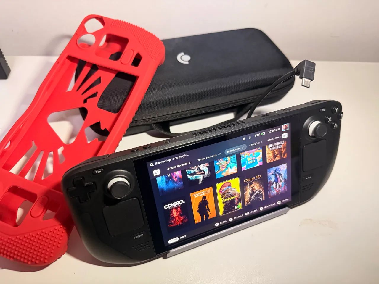 Steam Deck LCD 2TB SSD | Estado de Novo - Consoles de Vídeo Game