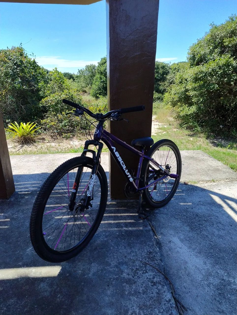 Bicicleta absolute nero 5 roxa - Foto 2