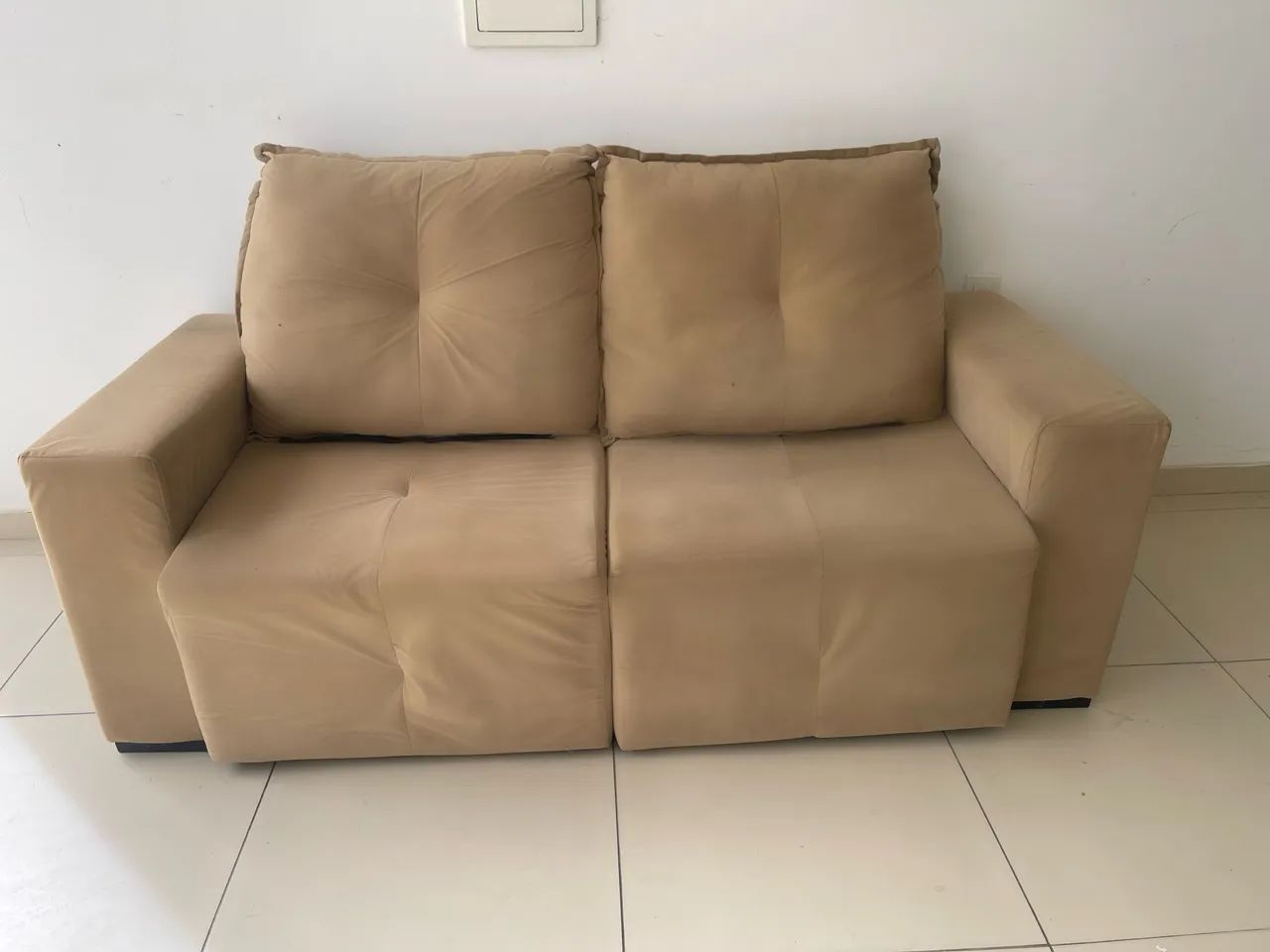 Sofá 2 lugares retrátil 