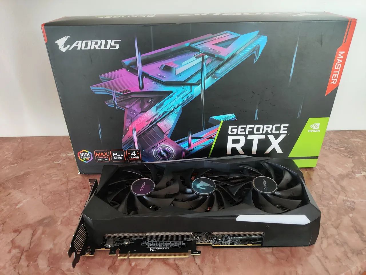Placa de video 3070 Aorus Master