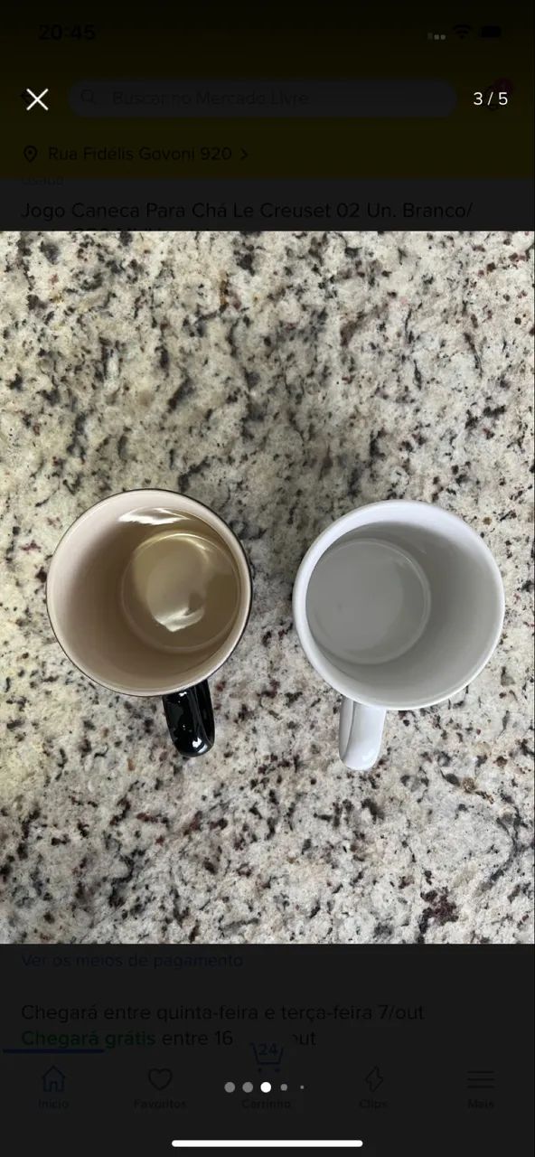 Duas xícaras lê creuset   - Foto 2