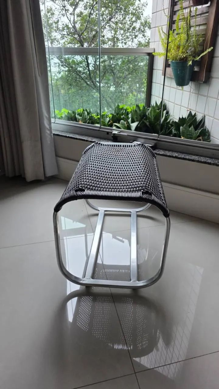 Cadeiras de varanda com mesa - Foto 4