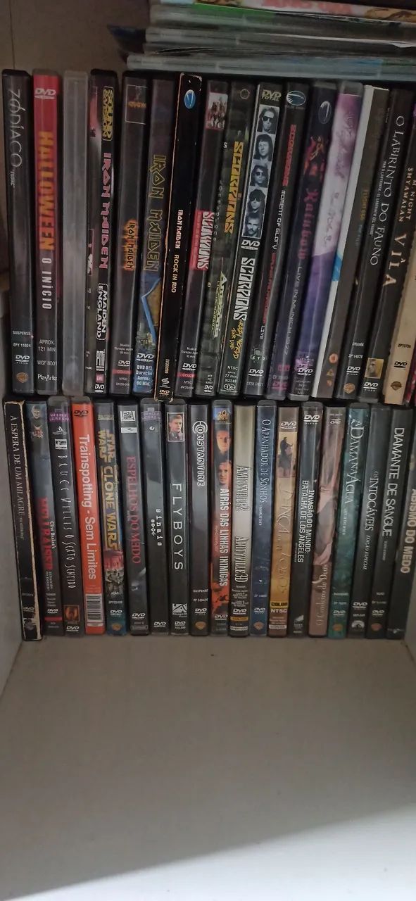 Dvds e blurays diversos originais 