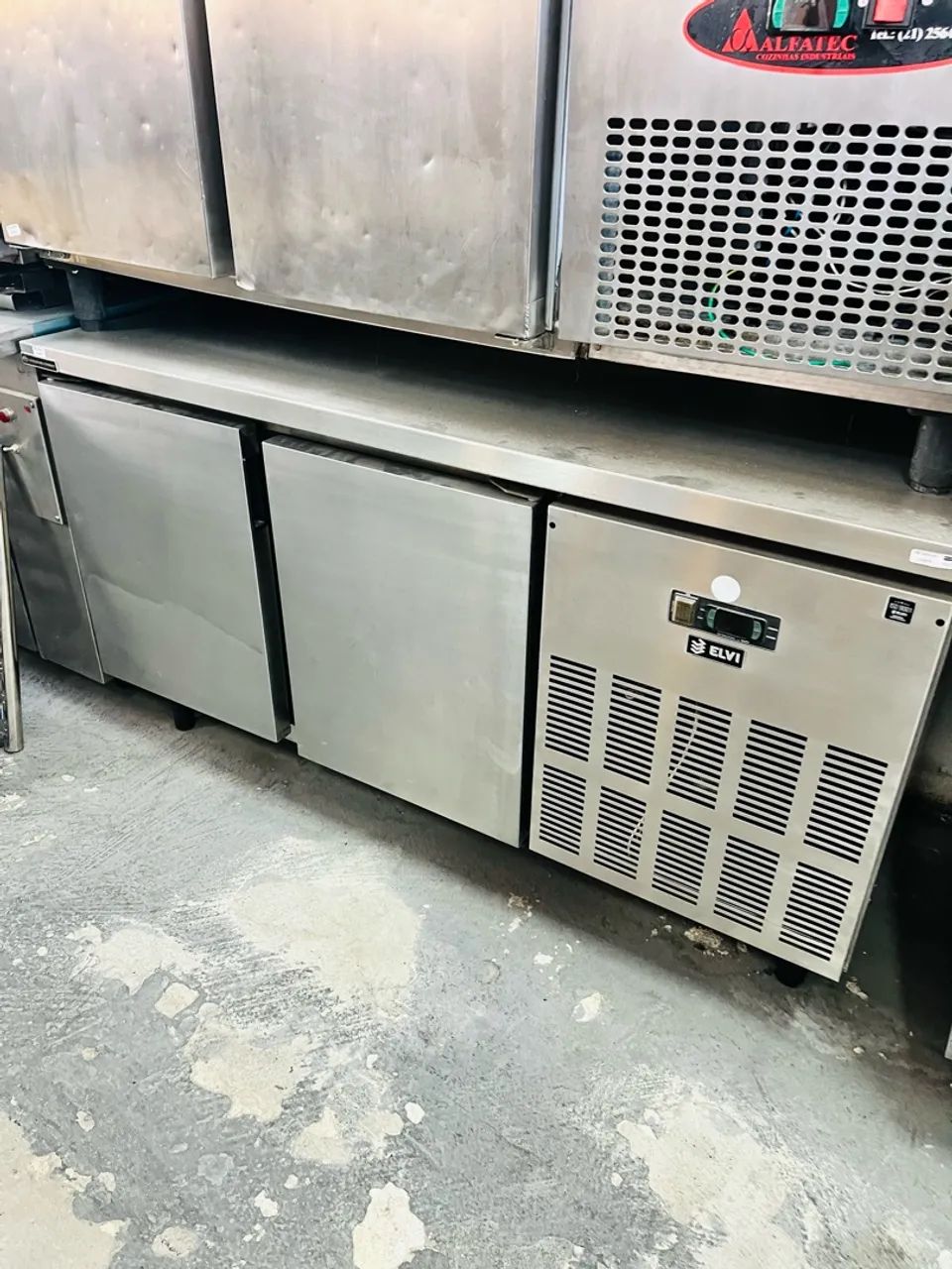 Balcão refrigerado Elvi 02 portas 