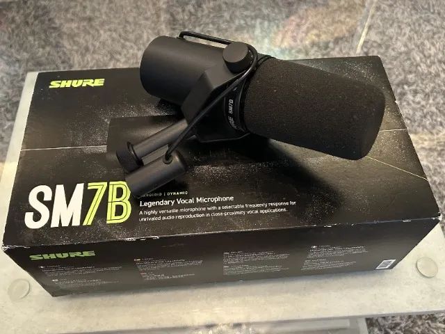 Microfone Shure SM7B (ORIGINAL) - Foto 4