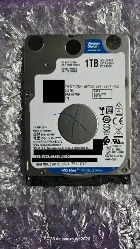 HD WESTEN DIGITAL  1 TB WD BLUE 