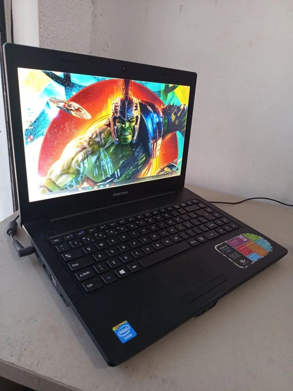Notebook positivo funcionando bateria viciada  - Foto 4