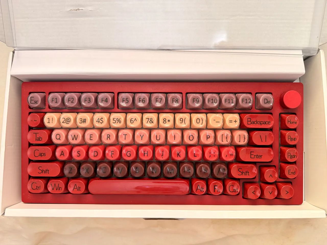 Teclado K75 Vermelho - Foto 4