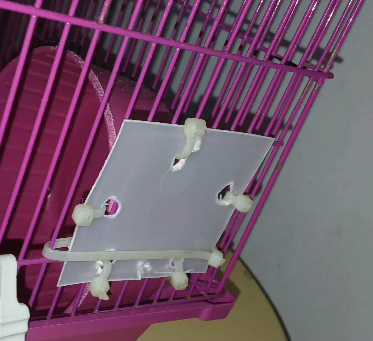 Gaiola Grande Para Hamster 2 Andares (Usada) - Foto 3