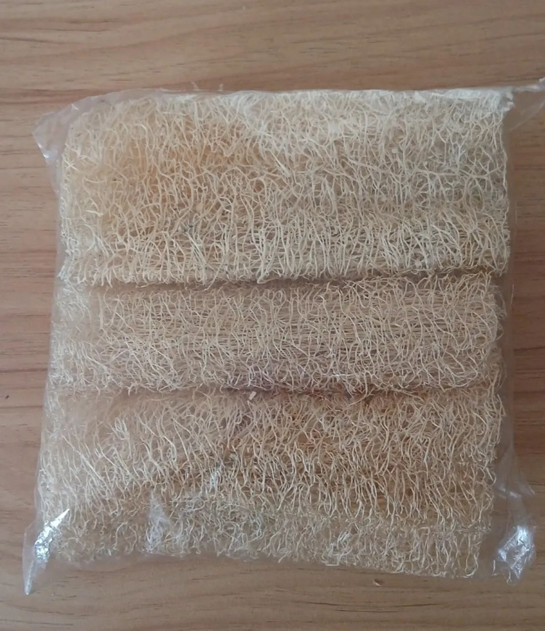 Kit 3 Buchas Vegetais Naturais | Banho e Limpeza Corporal - Foto 2