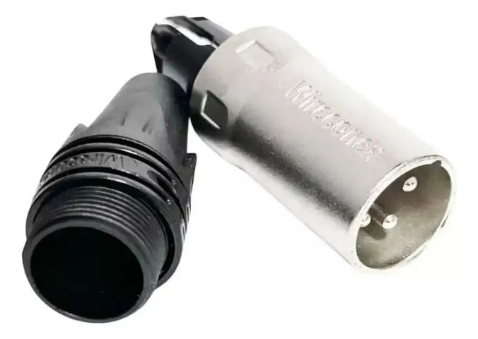 Plug Wireconex Macho Linha Wc 1013 Ml Bk Ni Xlr - Foto 4