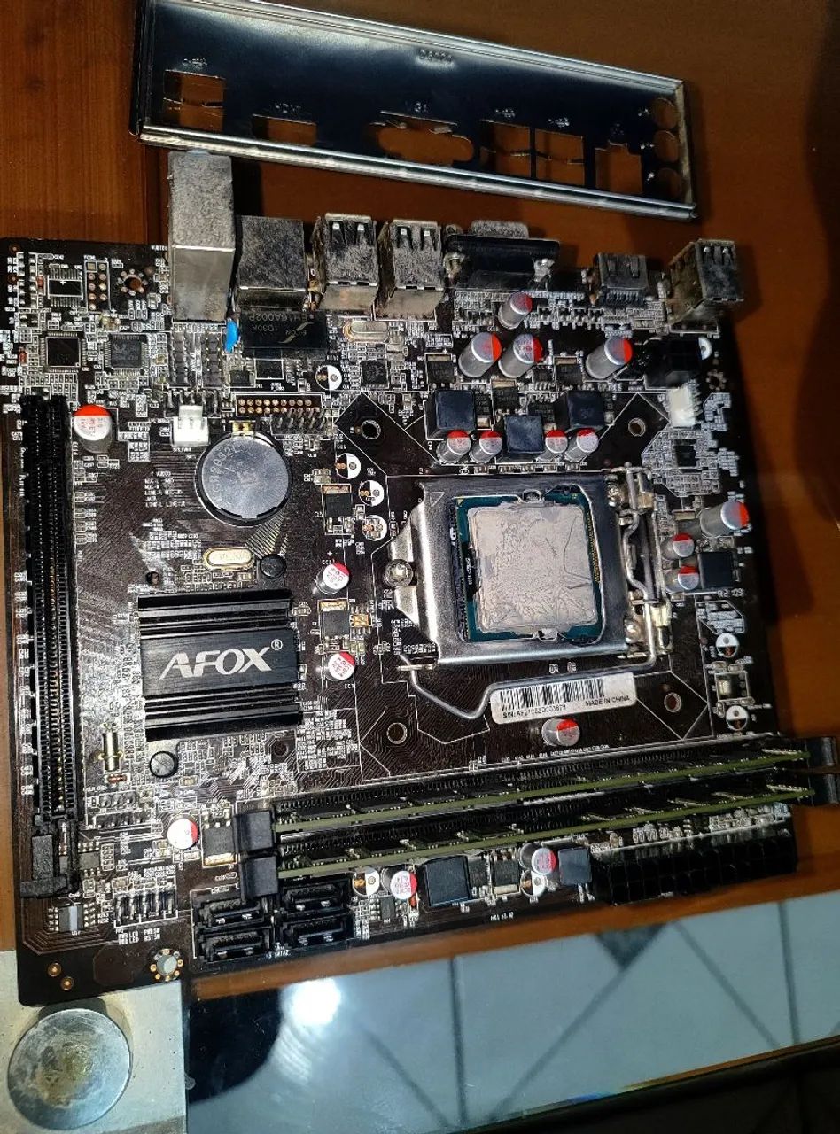 Kit i5 3470 16gb ram placa mãe asfox - Foto 2