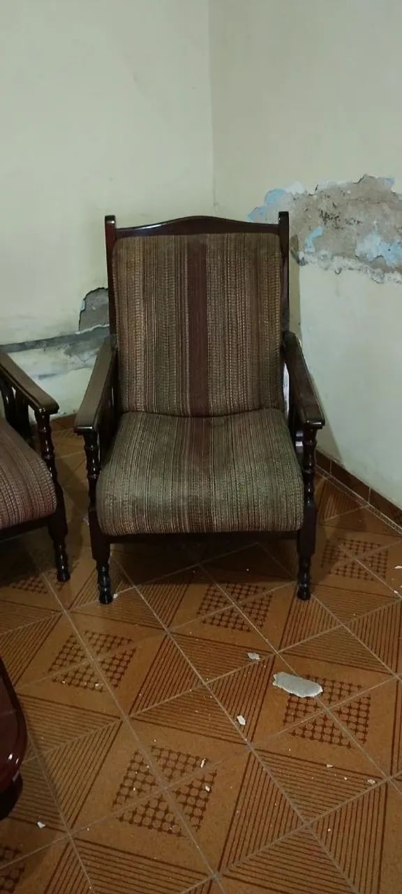 Jogo de sofá antigo  - Foto 2