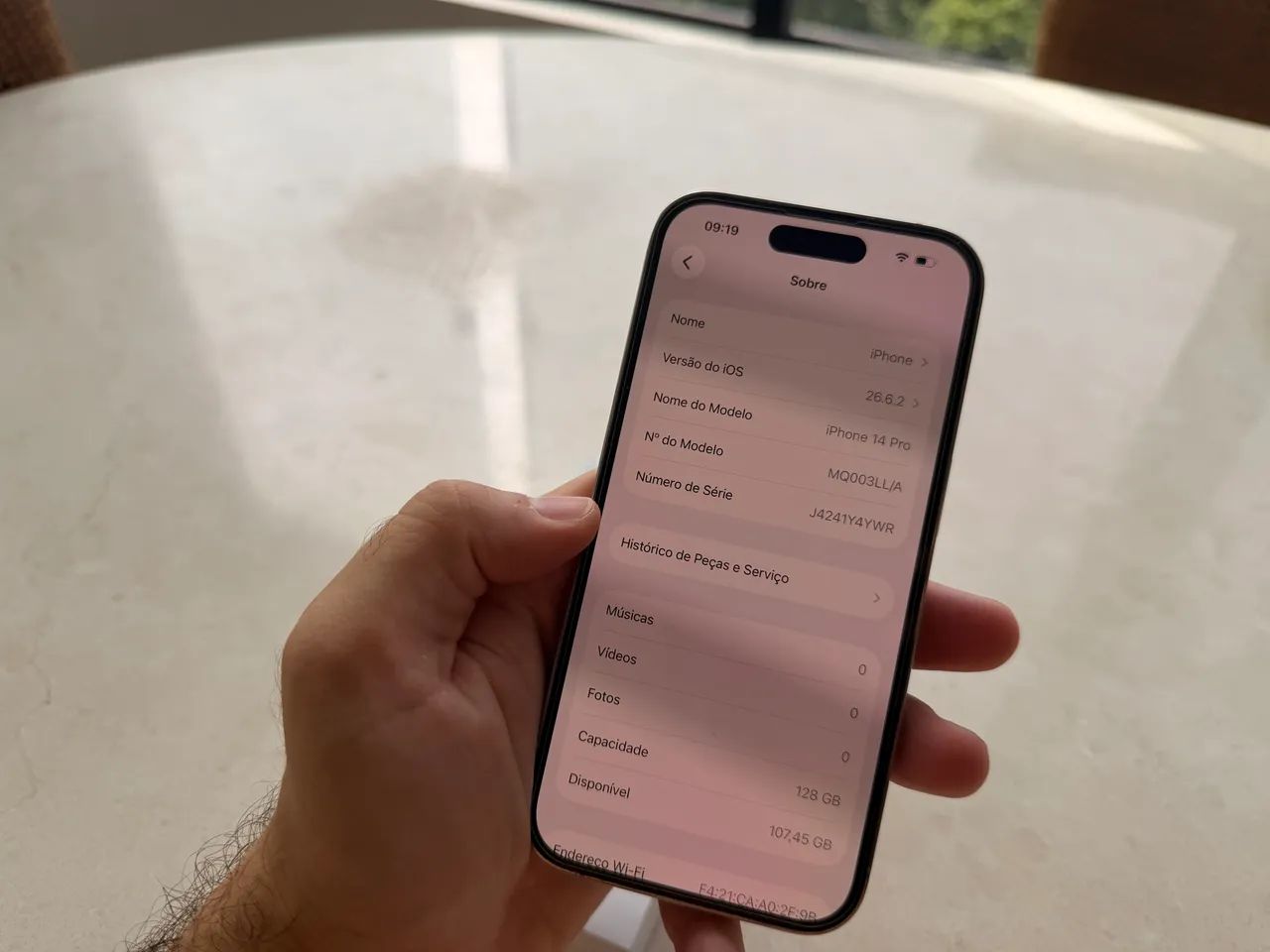 iPhone 14 Pro 128GB - Branco 78% de saúde  - Foto 5