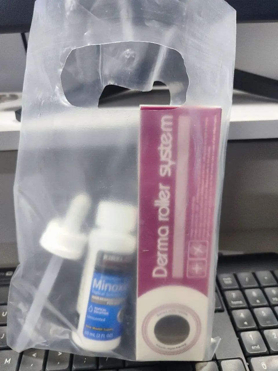 DERMAROLLER SYSTEM 0,5MM + APLICADOR+ LOÇÃO  - Foto 2