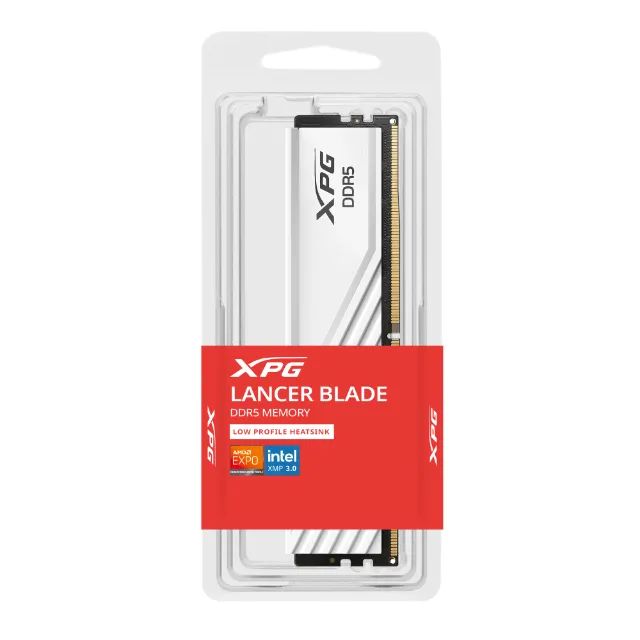 [NOVO] Memória RAM XPG Lancer Blade, 16GB, DDR5, 5600MHz, CL46, Branco - Foto 2