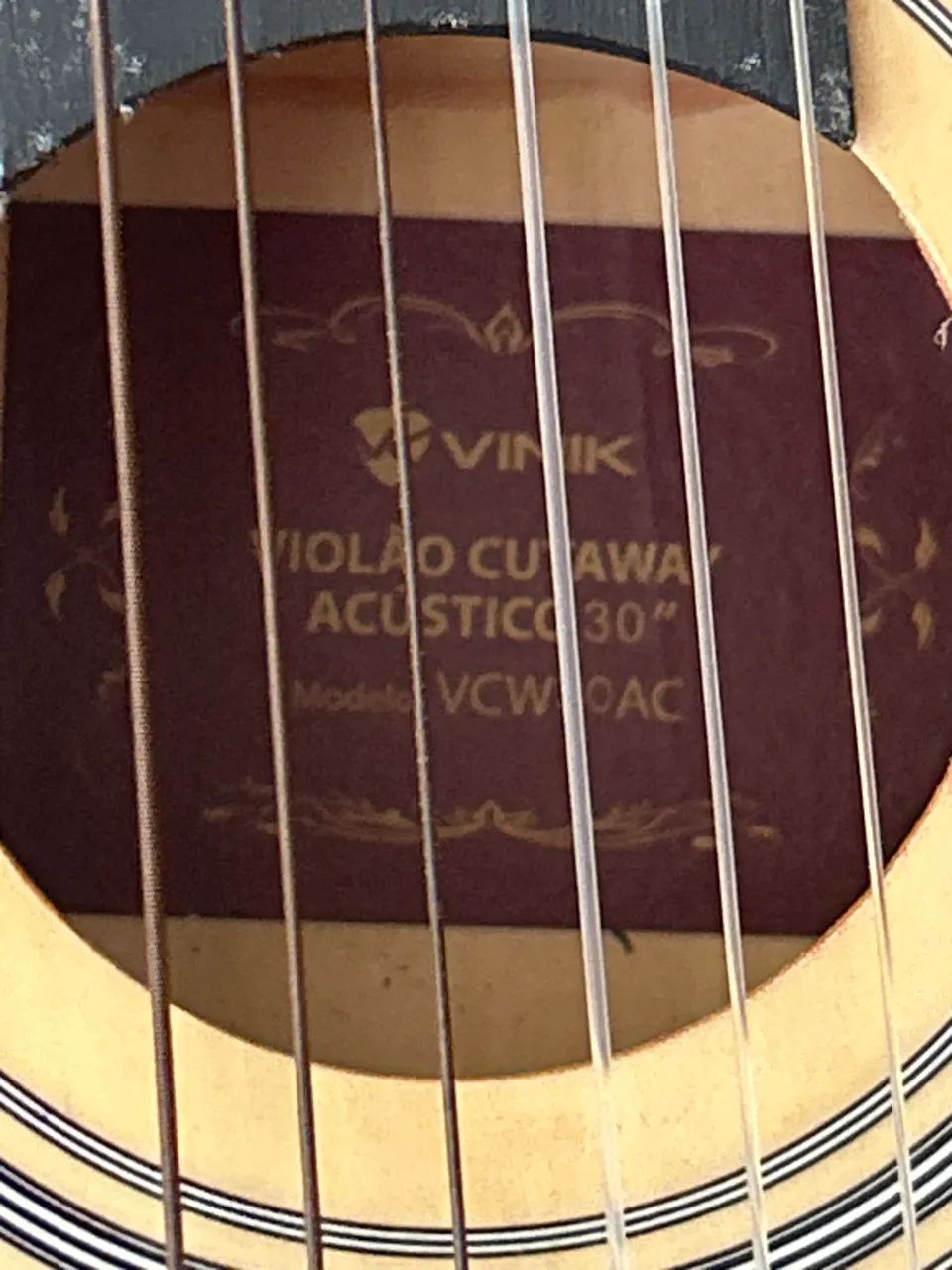  Violão Vinik Junior Cutaway 30? - Foto 2