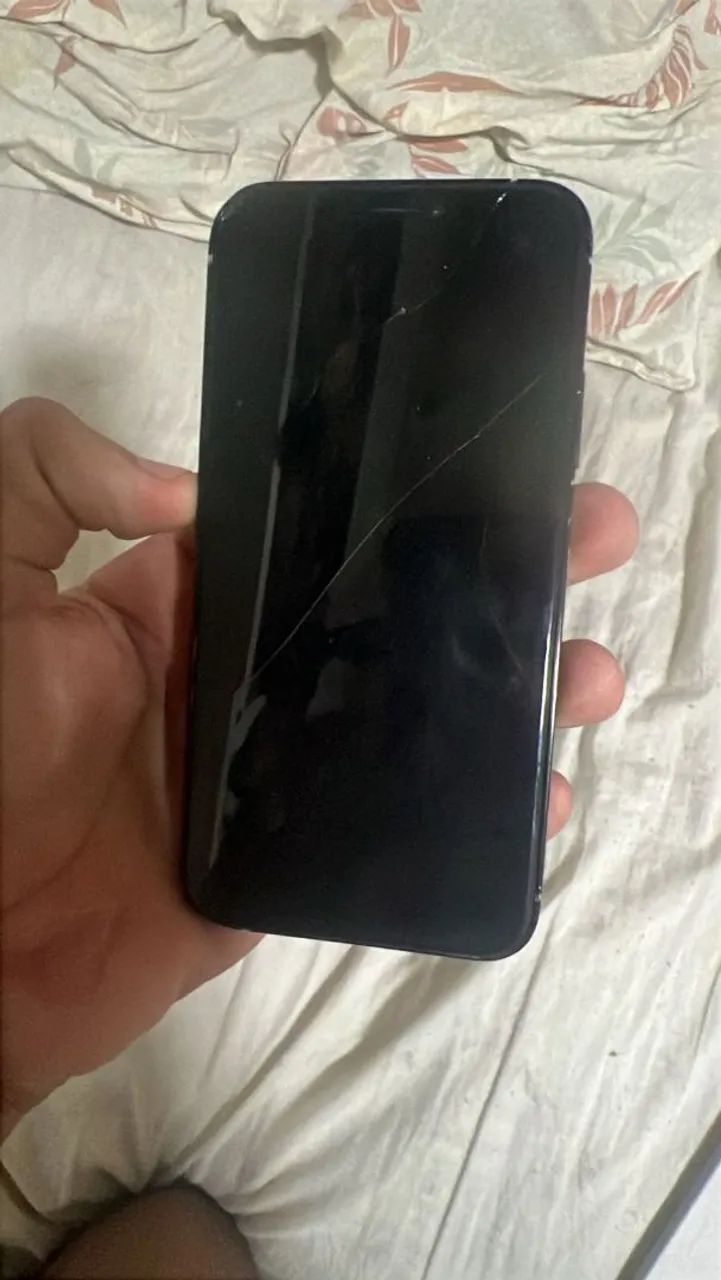 Iphone X com carcaça do 14 pro - Foto 4
