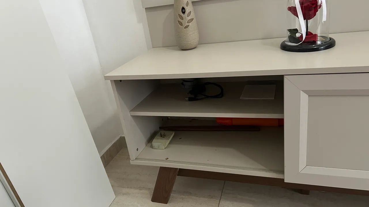 Rack e painel para TV em excelente estado - Foto 2
