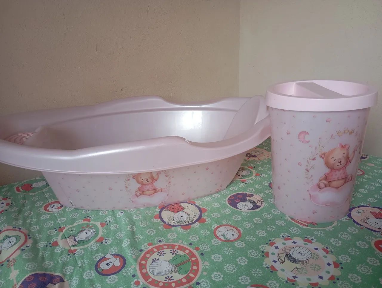 Banheira e lixeirinha de bebê  - Foto 4