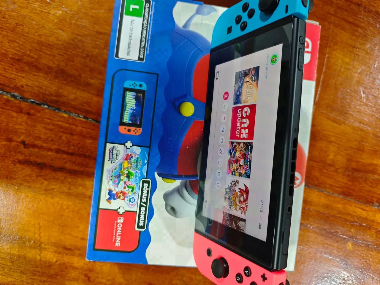 Nintendo switch V2 desbloqueado completo Zero - Foto 2