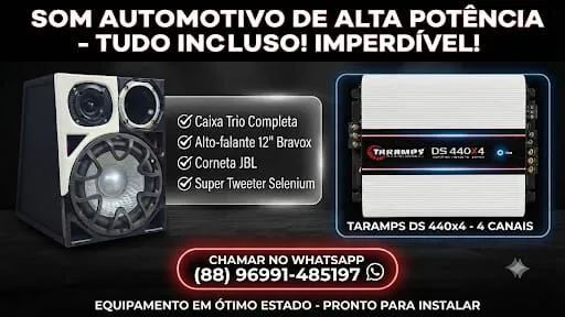 Caixo trio automotiva