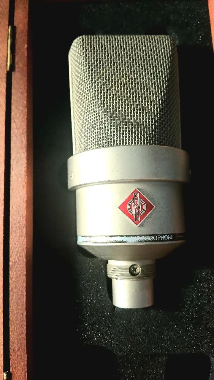 Microfone Condensador Neumann TLM 103 Original (Níquel) - Foto 4