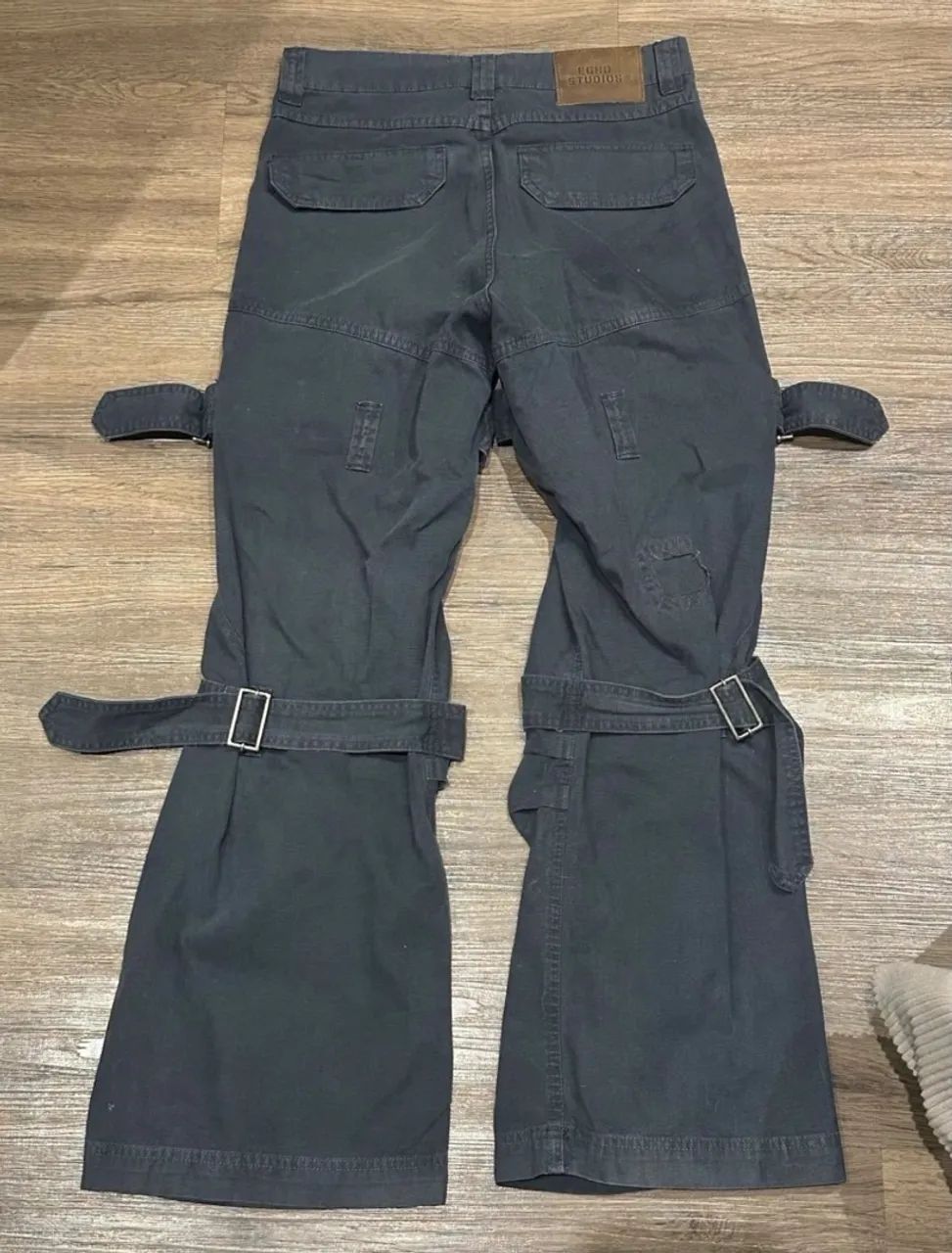 Calça egho flare - cinza - Foto 2
