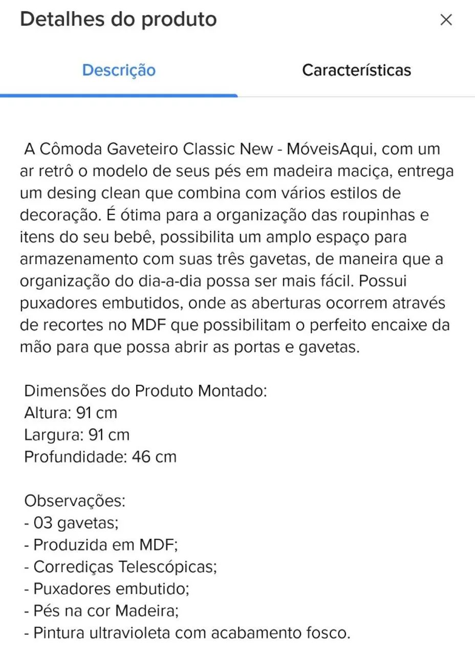 Vende-se Berço e cômoda - Foto 4