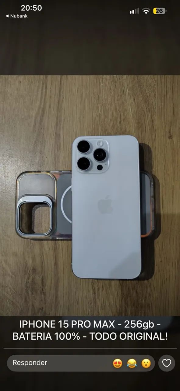 IPHONE 15 PRO MAX 256G