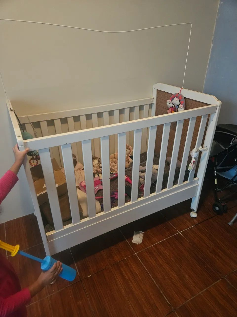 Berço com colchão cloe 3 em 1 - Foto 3