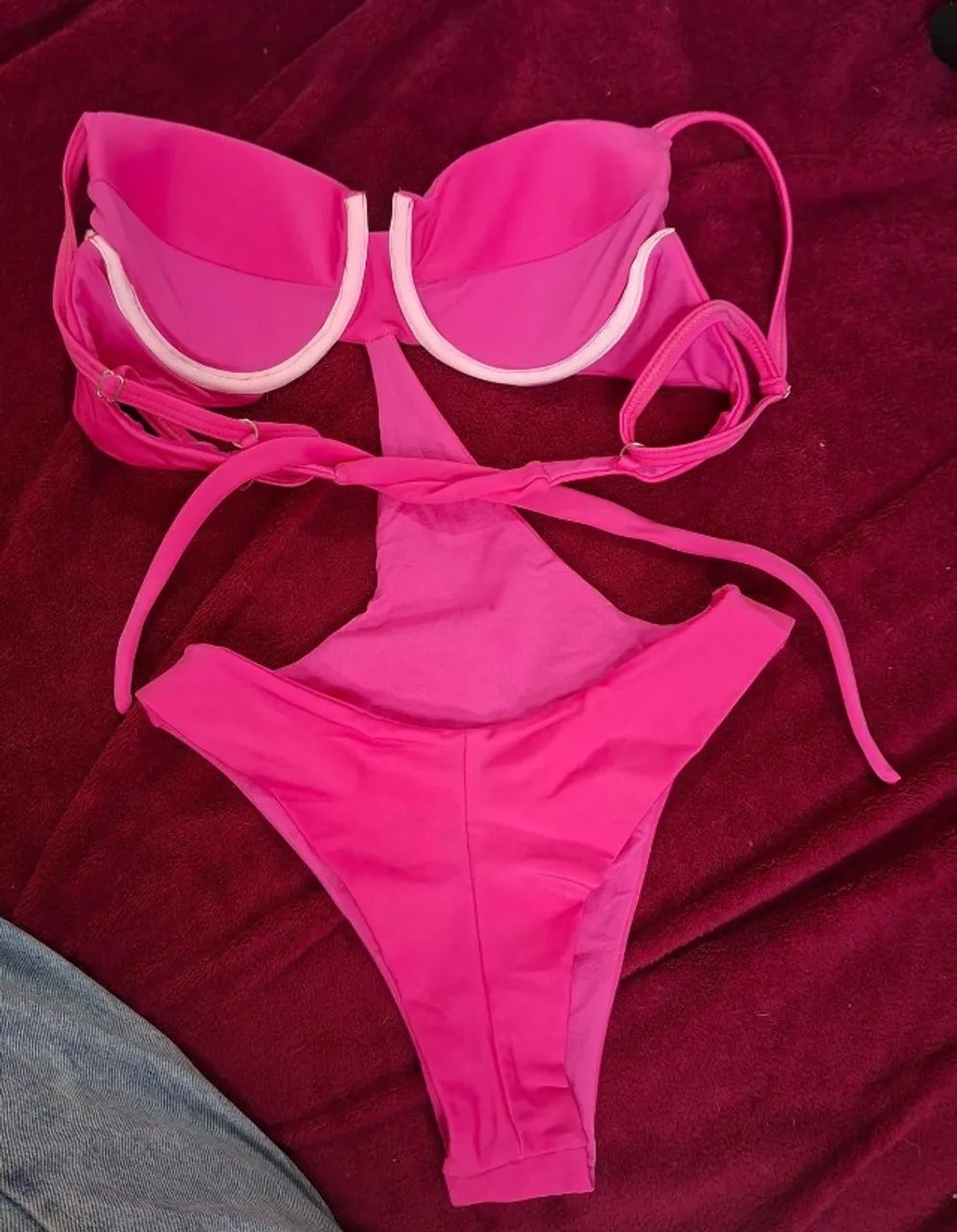 Maiô rosa neon - Foto 2
