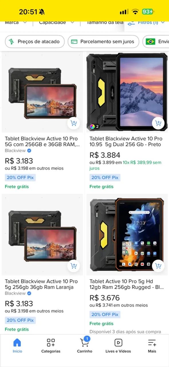 BlackView Active 10 PRO 36GB RAM / 256GB - Foto 4
