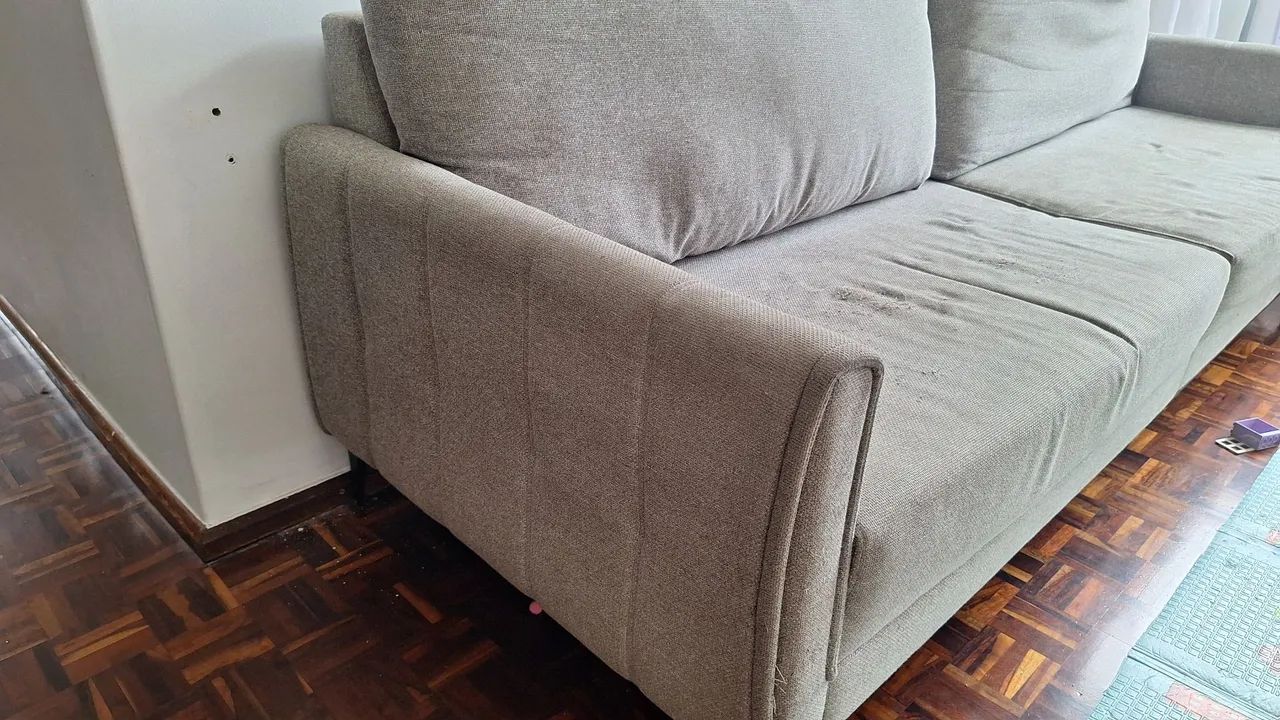 Sofá linho 2m40 - Foto 4