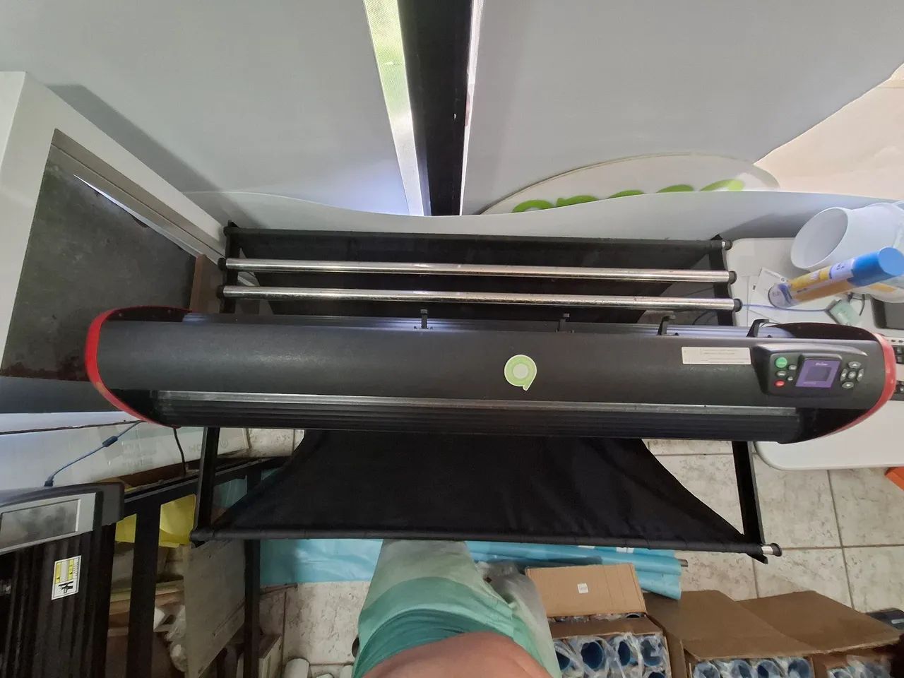 Plotter Foison completa, a mais top, com maior boca de recorte, sensor de corte de conrno - Foto 3