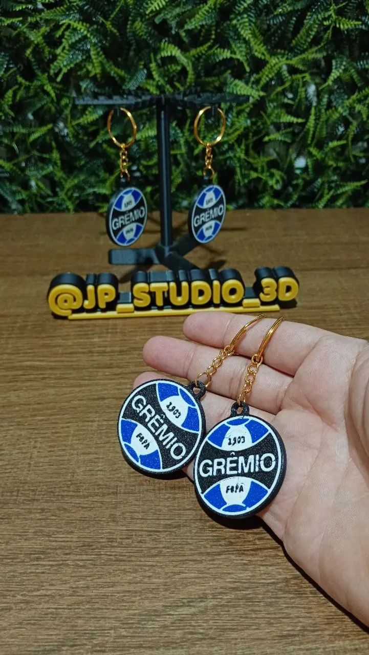 Kit 4 chaveiros do Grêmio
