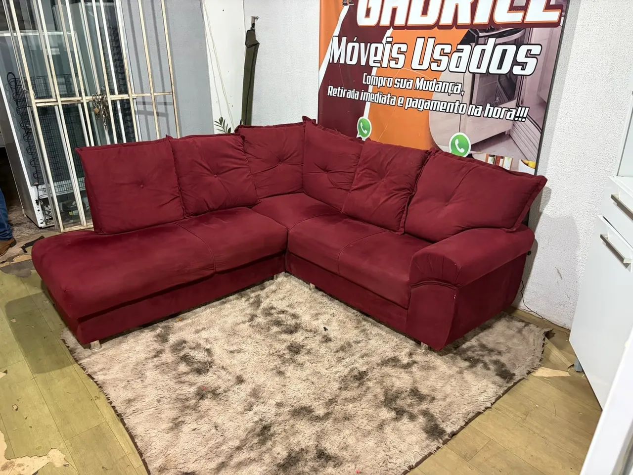 Sofa de canto ótimo estado